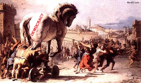 trojan democracy horse